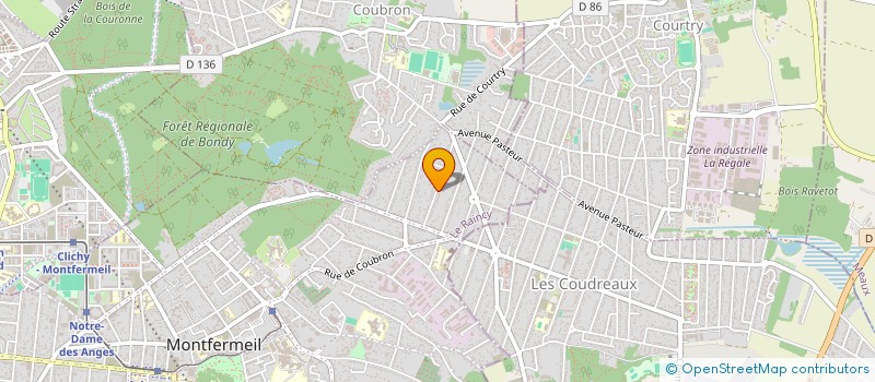 localisation de l'entreprise SCI NAC à MONTFERMEIL
