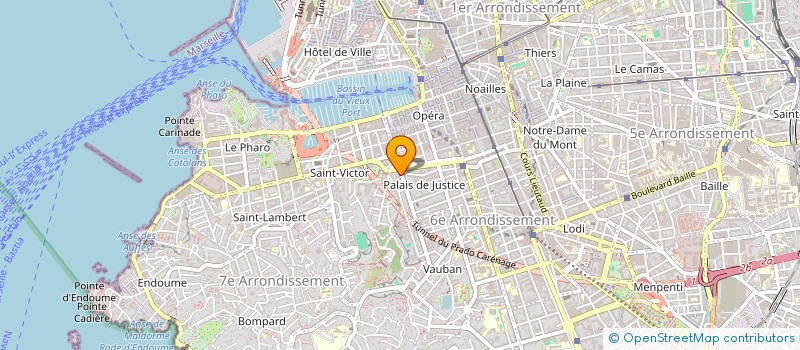 localisation de l'entreprise SCI NACA à MARSEILLE