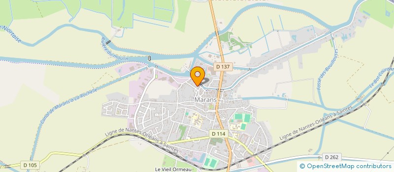 localisation de l'entreprise SCI NACHAUSE  MARANS