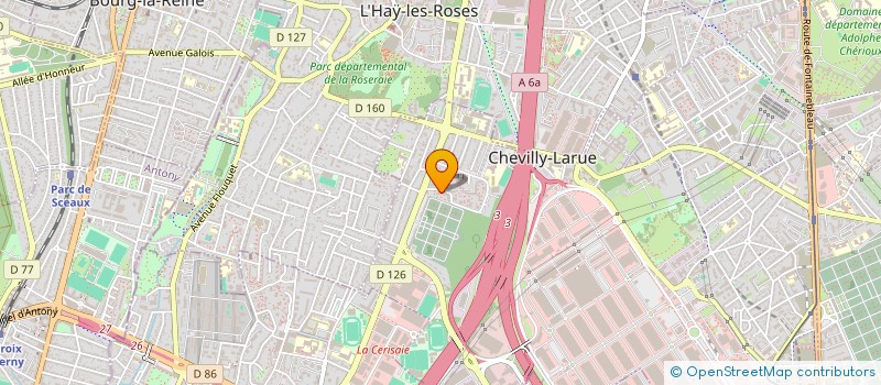 localisation de l'entreprise SCI NACHINSKI  CHEVILLY-LARUE