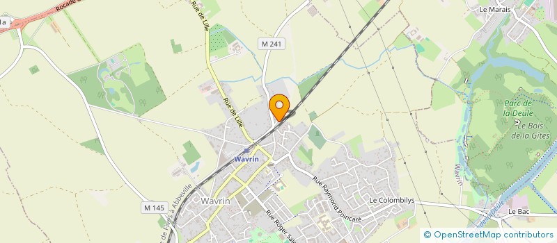 localisation de l'entreprise SCI NACHLOTHANE  WAVRIN