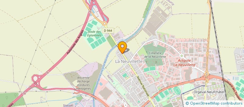 localisation de l'entreprise SCI NACO  REIMS