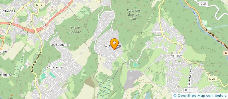 localisation de l'entreprise SCI NACO  ARMOY