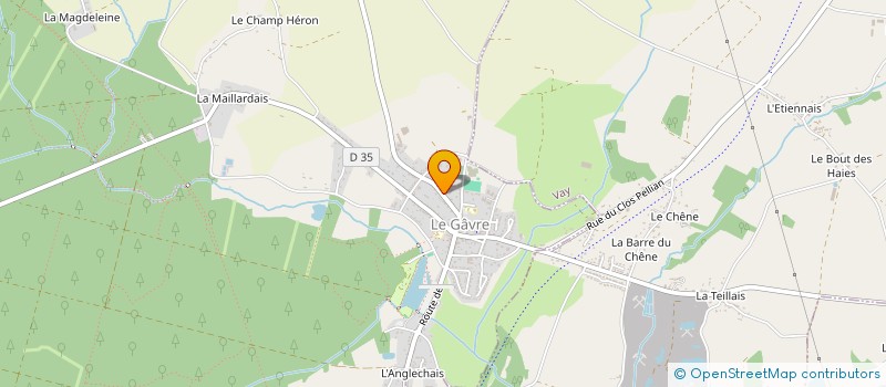 localisation de l'entreprise SCI NACOLA  LE GAVRE