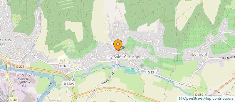 localisation de l'entreprise SCI NACRE  LAY-SAINT-CHRISTOPHE