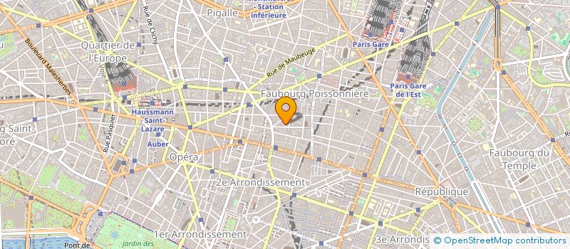 localisation de l'entreprise SCI NADA  PARIS