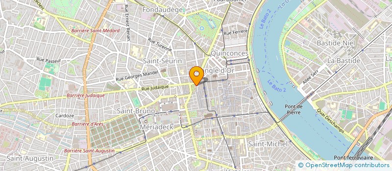 localisation de l'entreprise SCI NADAL  BORDEAUX