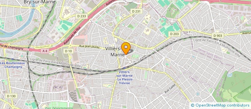 localisation de l'entreprise SCI NADALETTE ET GASTON  LE PERREUX-SUR-MARNE