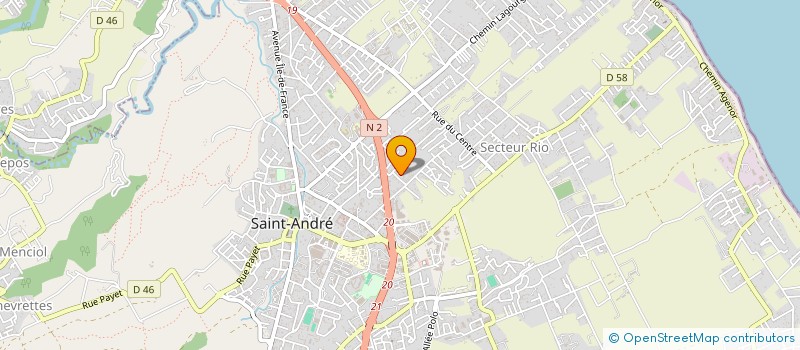 localisation de l'entreprise SCI NADAMKEILI  SAINT-ANDRE