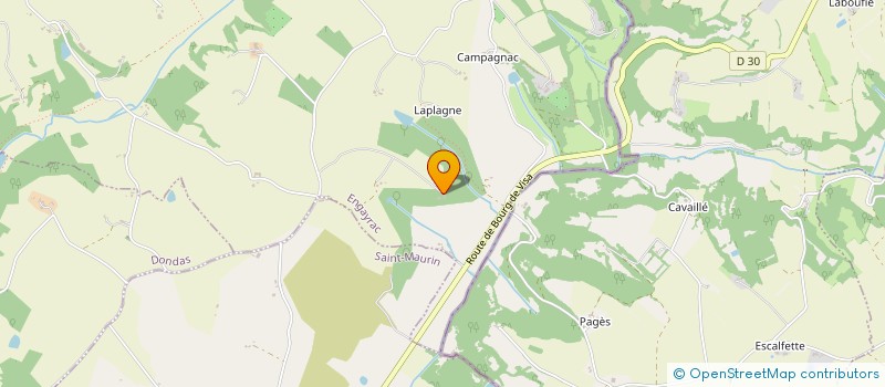 localisation de l'entreprise SCI NADAULD  BLAYMONT