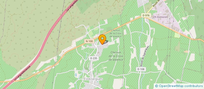 localisation de l'entreprise SCI NADE  ESTEZARGUES