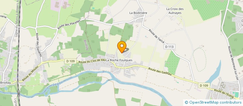 localisation de l'entreprise SCI NADEN  RIVES-DU-LOIR-EN-ANJOU