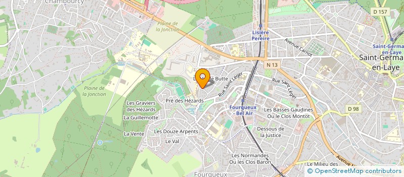 localisation de l'entreprise SCI NADERER  SAINT-GERMAIN-EN-LAYE