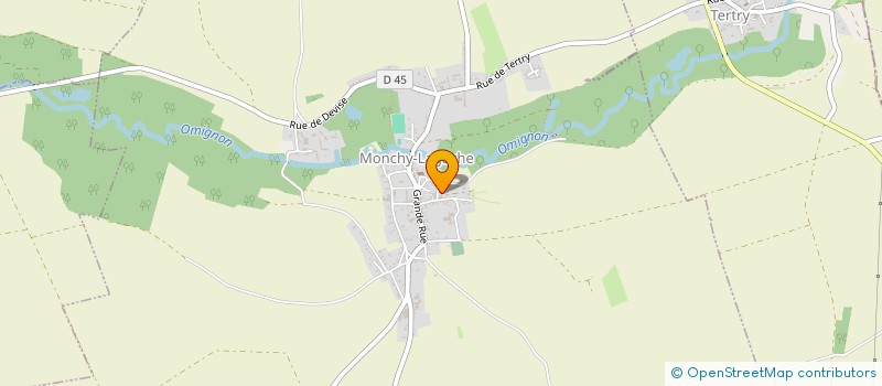 localisation de l'entreprise SCI NADESCAL  BUIRE-COURCELLES