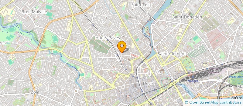 localisation de l'entreprise SCI NADGI à NANTES