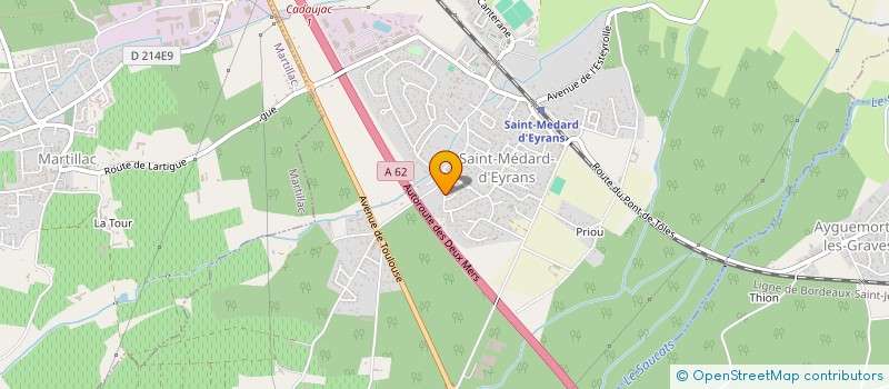 localisation de l'entreprise SCI NADIA  SAINT-SELVE