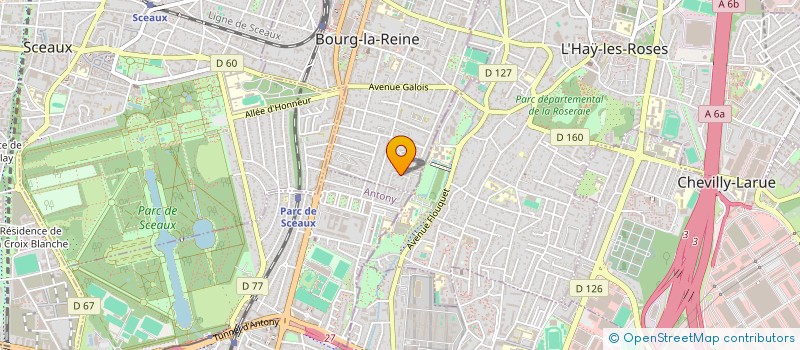 localisation de l'entreprise SCI NADINE à BOURG-LA-REINE