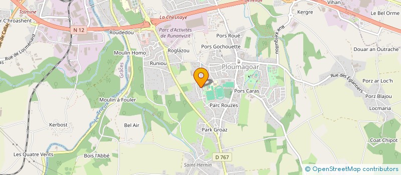 localisation de l'entreprise SCI NADIVAN  COADOUT