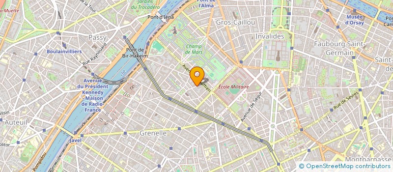 localisation de l'entreprise SCI NADJ  PARIS