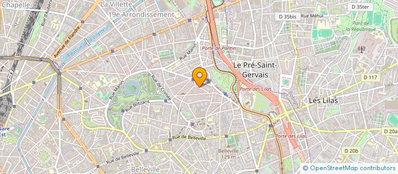 localisation de l'entreprise SCI NADJA à PARIS