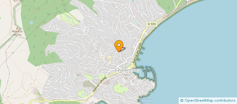 localisation de l'entreprise SCI NADMICK à CAVALAIRE-SUR-MER