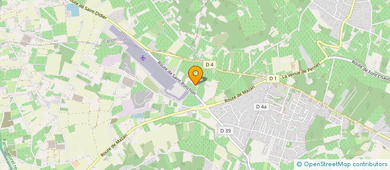 localisation de l'entreprise SCI NADO  PERNES-LES-FONTAINES