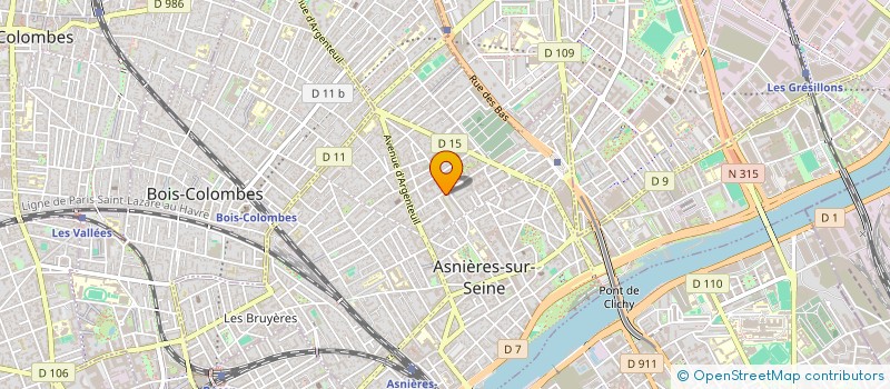 localisation de l'entreprise SCI NADOCHAL à ASNIERES-SUR-SEINE