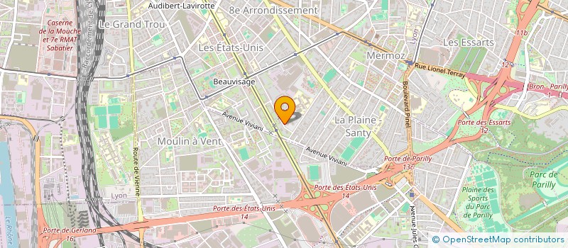 localisation de l'entreprise SCI NADOR  LYON