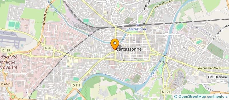 localisation de l'entreprise SCI NADOR à CARCASSONNE