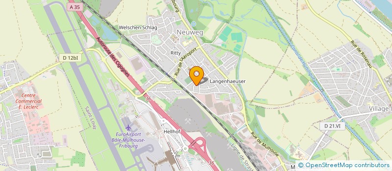 localisation de l'entreprise SCI NADORU  SAINT-LOUIS