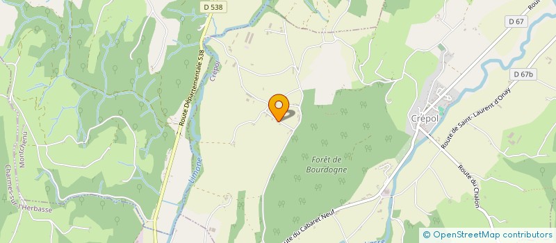 localisation de l'entreprise SCI NAE  CREPOL