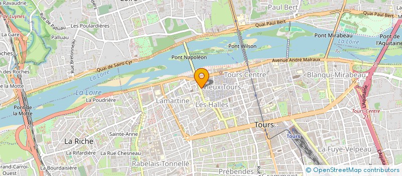 localisation de l'entreprise SCI NAEL  TOURS