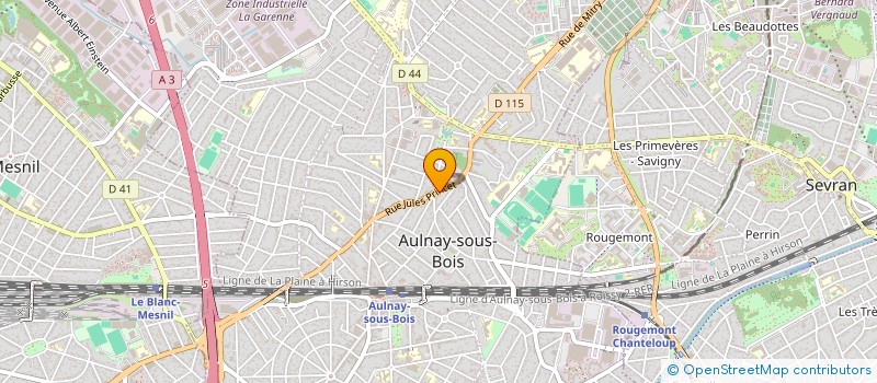 localisation de l'entreprise SCI NAEL à AULNAY-SOUS-BOIS