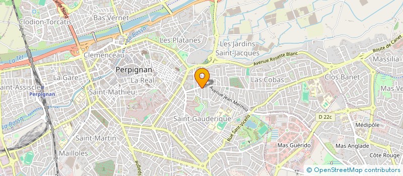 localisation de l'entreprise SCI NAEL à PERPIGNAN