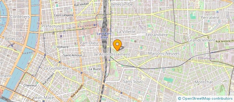 localisation de l'entreprise SCI NAELITO  LYON