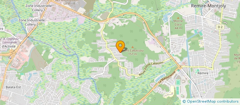 localisation de l'entreprise SCI NAELLAN  REMIRE-MONTJOLY