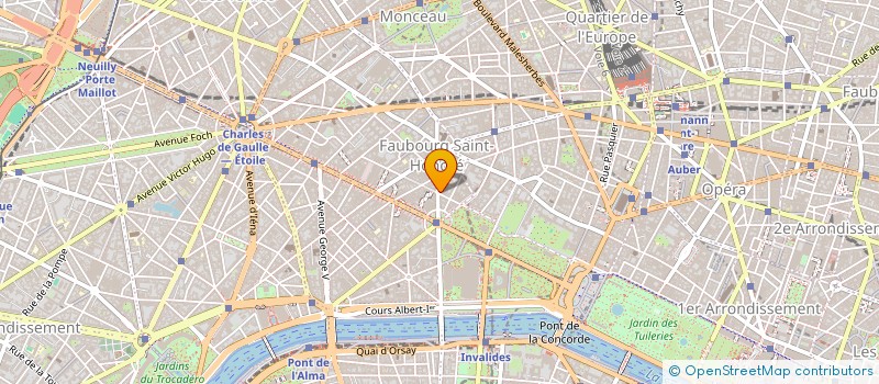 localisation de l'entreprise SCI NAF  PARIS