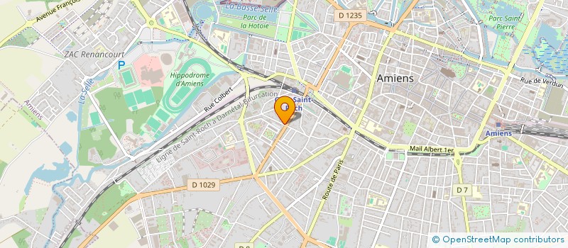localisation de l'entreprise SCI NAFA à AMIENS