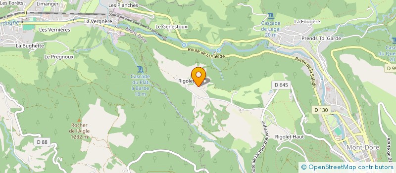 localisation de l'entreprise SCI NAFA 63  MONT-DORE