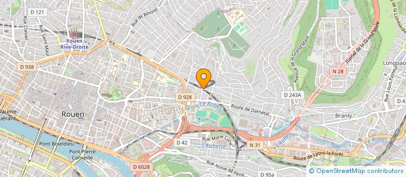 localisation de l'entreprise SCI NAFACAR à ROUEN