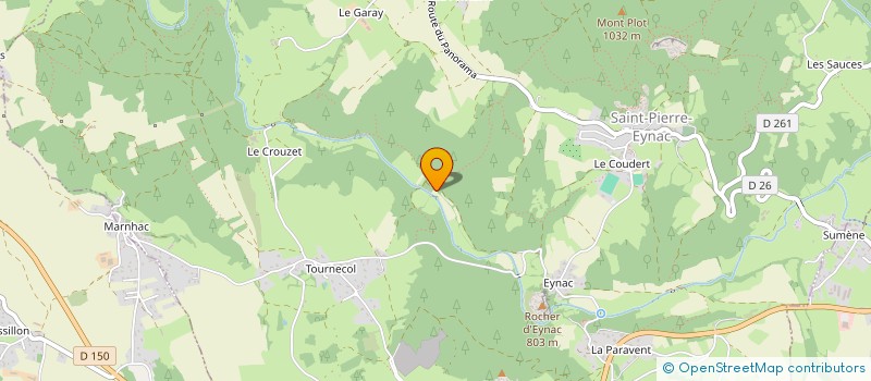 localisation de l'entreprise SCI NAFALO  SAINT-PIERRE-EYNAC