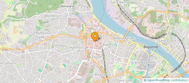 localisation de l'entreprise SCI NAFARROA à BAYONNE