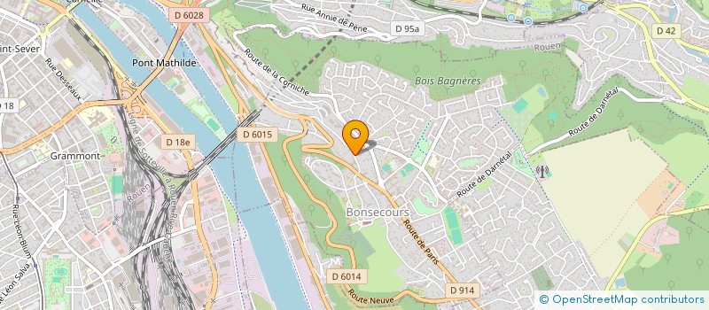 localisation de l'entreprise SCI NAFEH IMMOBILIER  BONSECOURS