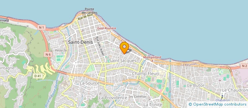 localisation de l'entreprise SCI NAFID à SAINT-DENIS