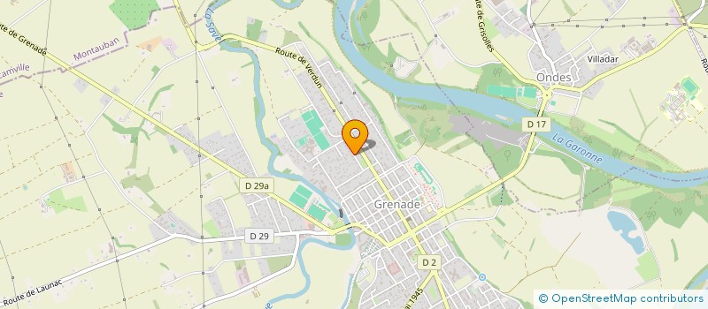 localisation de l'entreprise SCI NAFINE  GRENADE