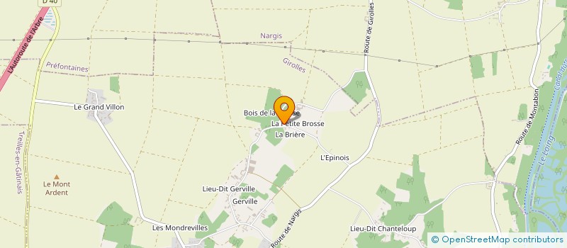 localisation de l'entreprise SCI NAFRAN à GIROLLES