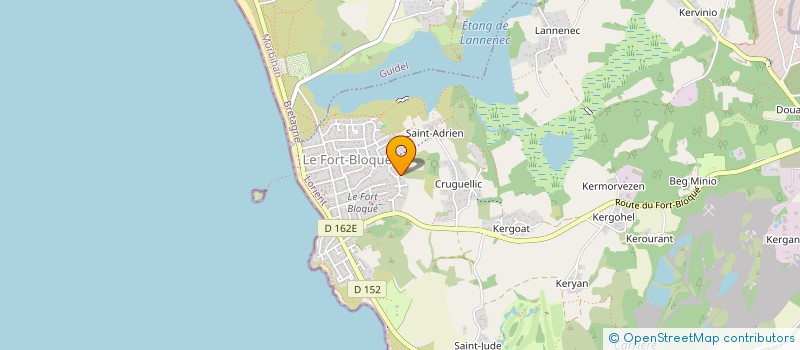 localisation de l'entreprise SCI NAGARD à PLOEMEUR