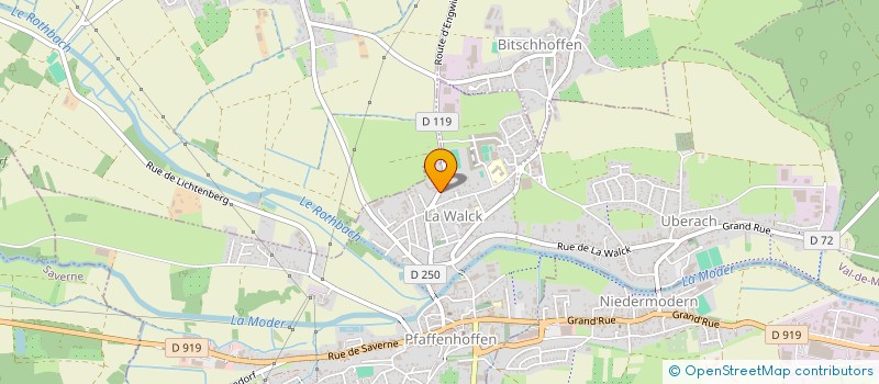 localisation de l'entreprise SCI NAGELSTHAL  VAL-DE-MODER