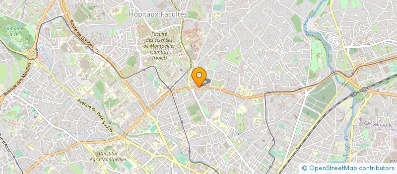 localisation de l'entreprise SCI NAGGARA YUEN à MONTPELLIER