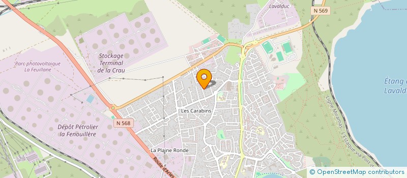 localisation de l'entreprise SCI NAGUY  FOS-SUR-MER